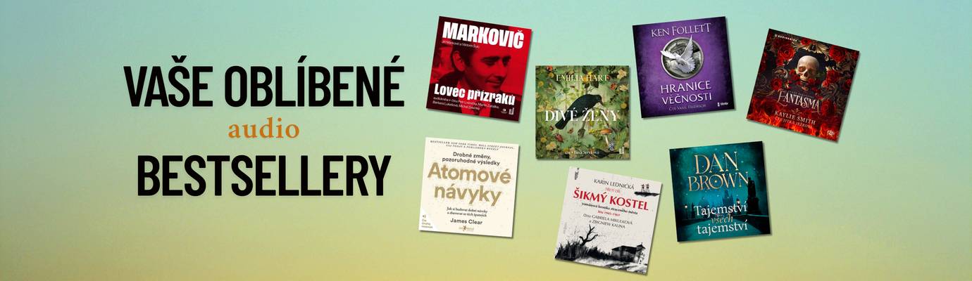 TOP 10 nejprodávanějších audioknih: Co právě teď poslouchá Česko?