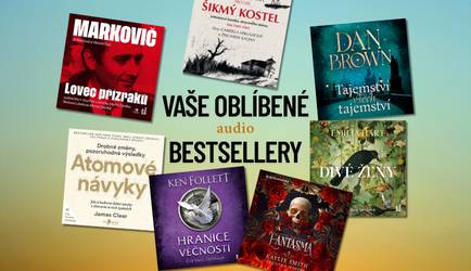 TOP 10 nejprodávanějších audioknih: Co právě teď poslouchá Česko?